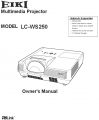 Icon of LC-WS250 Owners Manual